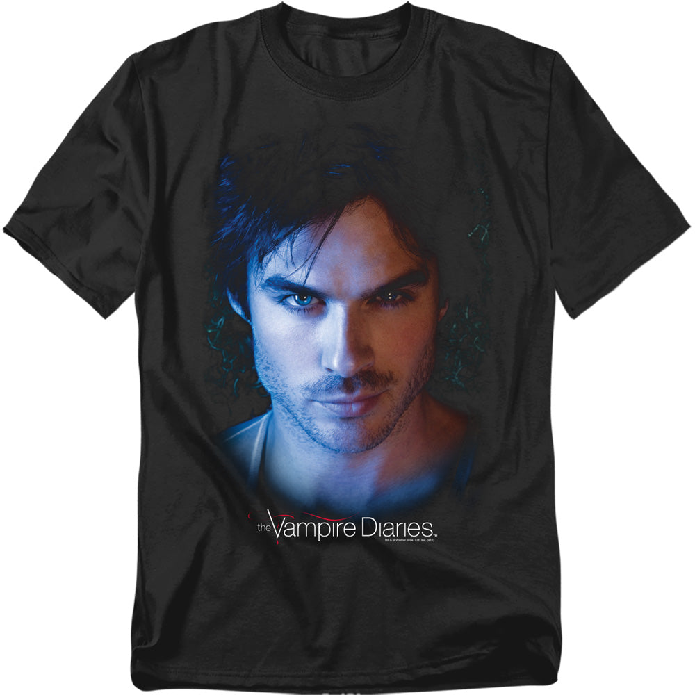VAMPIRE DIARIES/DAMON - S/S ADULT 18/1 - BLACK