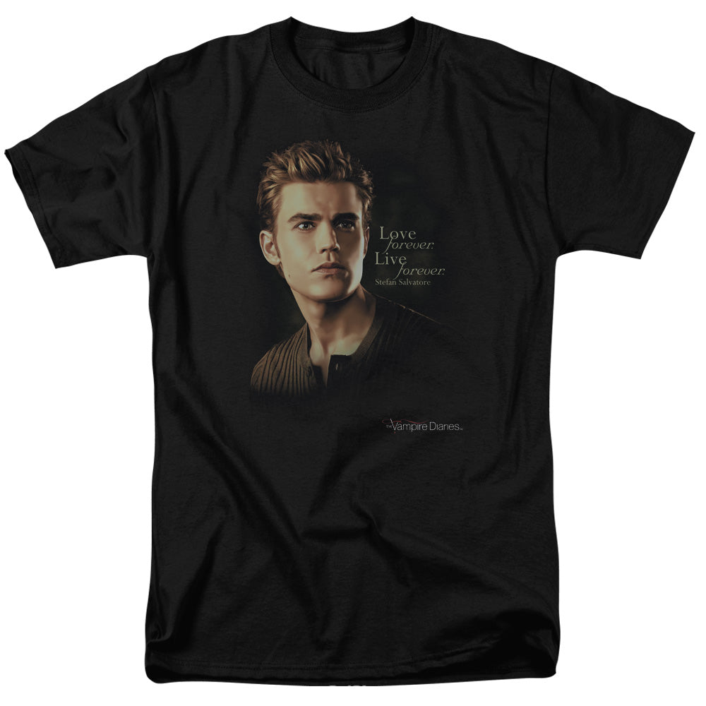 VAMPIRE DIARIES/FOREVER - S/S ADULT 18/1 - BLACK