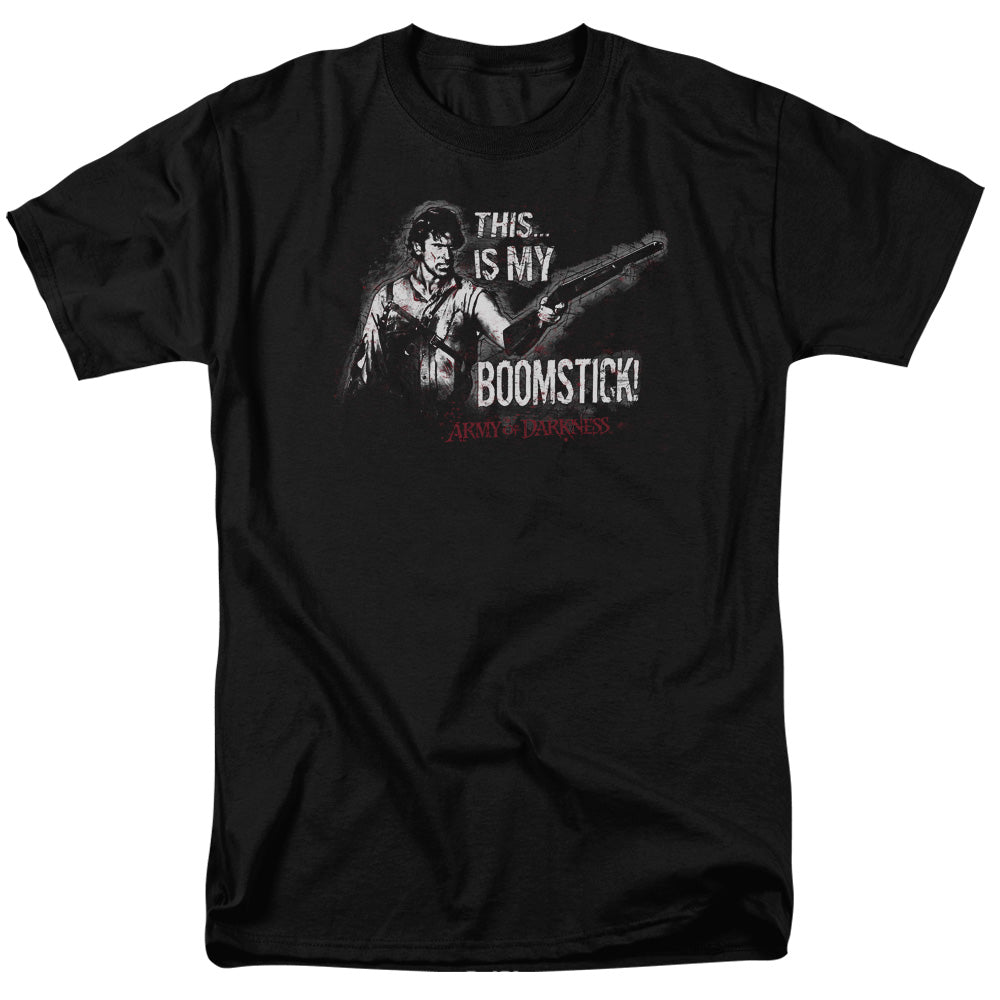 ARMY OF DARKNESS/MY BOOMSTICK - S/S ADULT 18/1 - BLACK
