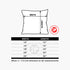 JOHNNY BRAVO/LOGO REPEAT - THROW PILLOW