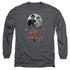 ABBOTT & COSTELLO/SUPER SLEUTHS - L/S ADULT 18/1 - CHARCOAL