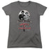 ABBOTT & COSTELLO/SUPER SLEUTHS - S/S WOMENS TEE - CHARCOAL