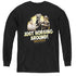 ABBOTT & COSTELLO/HORSING AROUND - YOUTH LONG SLEEVE TEE - BLACK