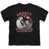 ABBOTT & COSTELLO/BAD BOY - S/S YOUTH 18/1 - BLACK