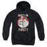 ABBOTT & COSTELLO/FIRST - YOUTH PULLOVER HOODIE - BLACK