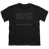 ACDC/BACK IN BLACK - S/S YOUTH 18/1 - BLACK