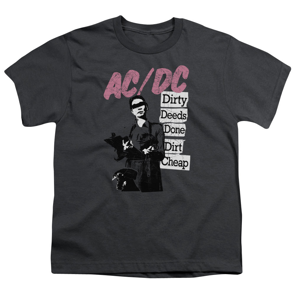 ACDC/DIRTY DEEDS - S/S YOUTH 18/1 - CHARCOAL
