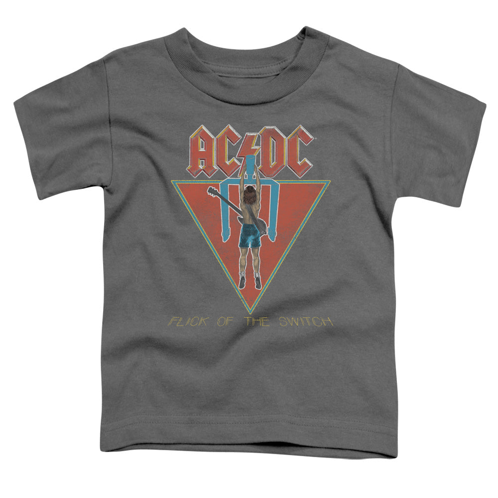 ACDC/FLICK OF THE SWITCH - S/S TODDLER TEE - CHARCOAL