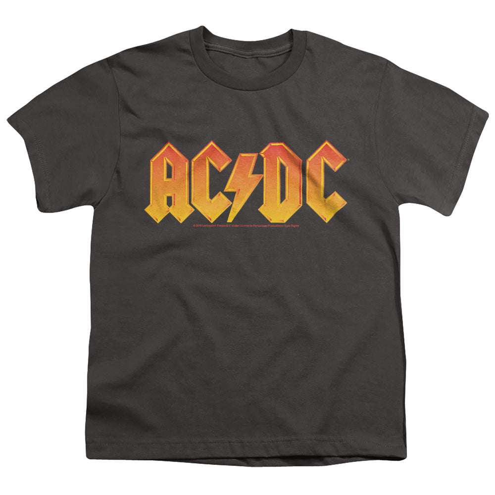 ACDC/LOGO - S/S YOUTH 18/1 - CHARCOAL
