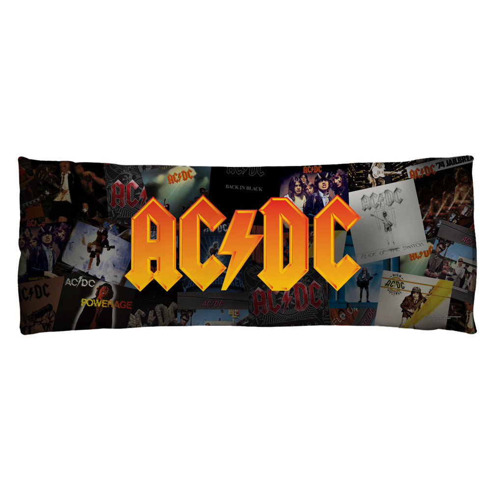 ACDC/ALBUMS - MICROFIBER BODY PILLOW