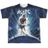 ACDC/LIGHTNING (FRONT/BACK PRINT) - S/S YOUTH POLY CREW - MULTI