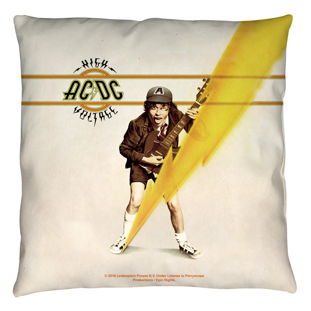 ACDC/HIGH VOLTAGE COVER - THROW PILLOW
