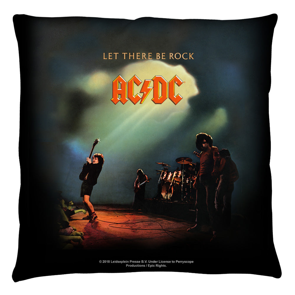 ACDC/LET THERE BE ROCK COVER - THROW PILLOW