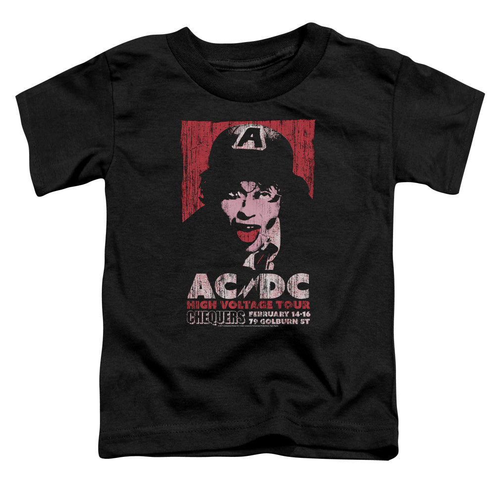 ACDC/HIGH VOLTAGE LIVE 1975 - S/S TODDLER TEE - BLACK