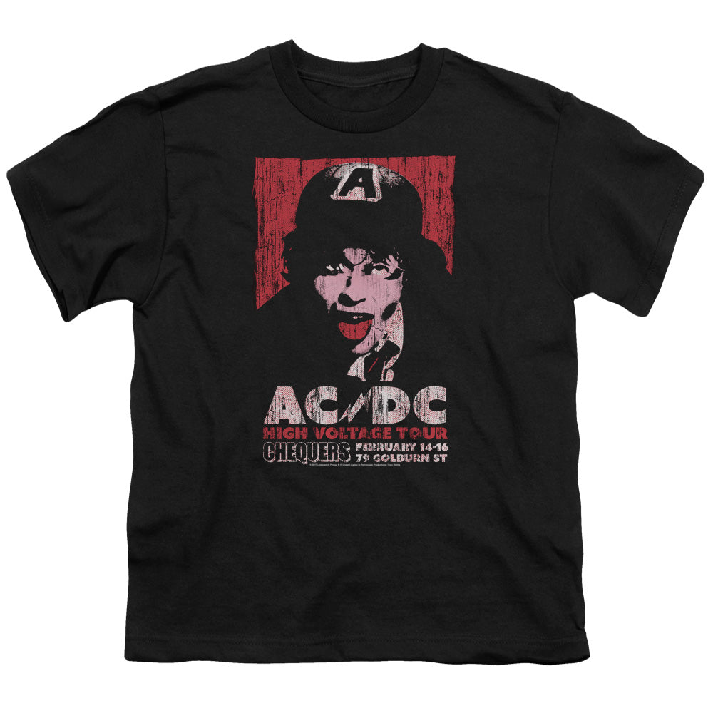 ACDC/HIGH VOLTAGE LIVE 1975 - S/S YOUTH 18/1 - BLACK