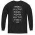 ACDC/STRUCK - YOUTH LONG SLEEVE TEE - BLACK