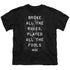 ACDC/STRUCK - S/S YOUTH 18/1 - BLACK