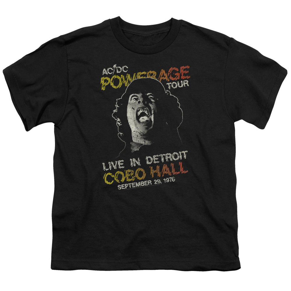 ACDC/POWERAGE TOUR - S/S YOUTH 18/1 - BLACK