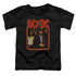 ACDC/GROUP DISTRESSED - S/S TODDLER TEE - BLACK