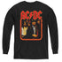 ACDC/GROUP DISTRESSED - YOUTH LONG SLEEVE TEE - BLACK