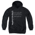 ACDC/BACK IN THE DAY KANJI - YOUTH PULLOVER HOODIE - BLACK