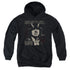 ACDC/MY FRIENDS - YOUTH PULLOVER HOODIE - BLACK