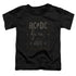 ACDC/ROCK LABEL - S/S TODDLER TEE - BLACK
