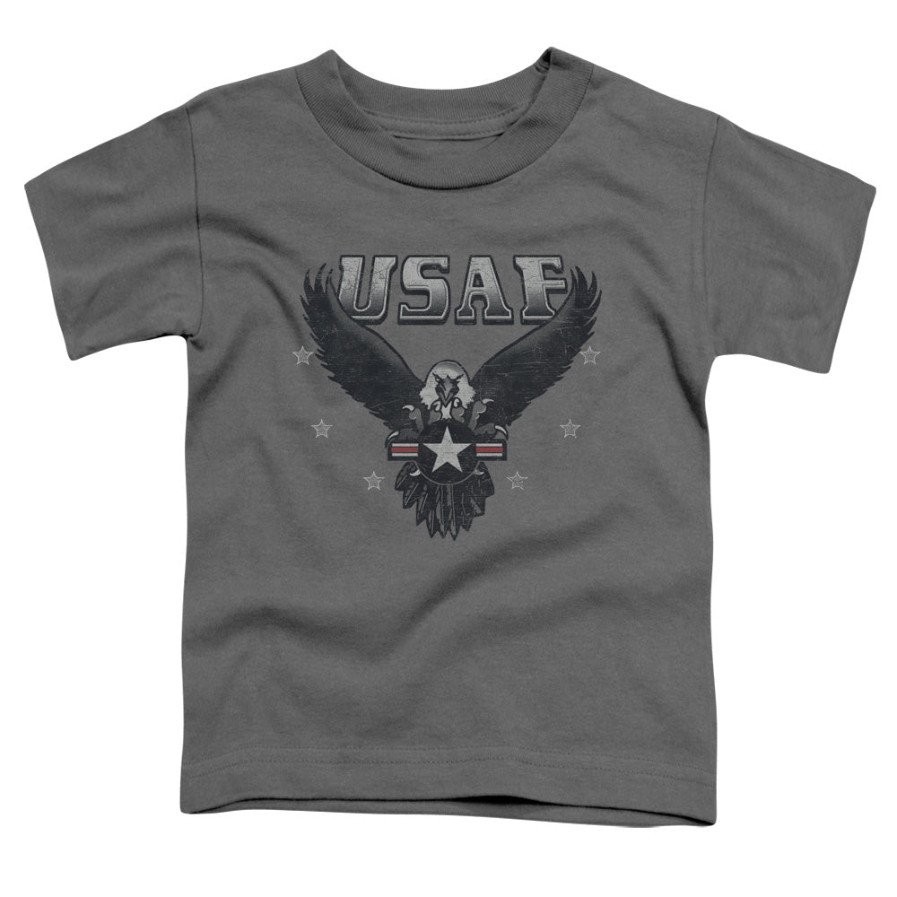 AIR FORCE/INCOMING - S/S TODDLER TEE - CHARCOAL