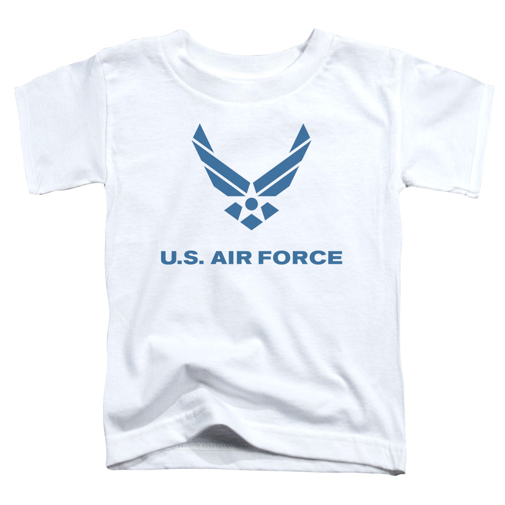 AIR FORCE/DISTRESSED LOGO - S/S TODDLER TEE - WHITE