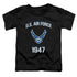 AIR FORCE/PROPERTY OF - S/S TODDLER TEE - BLACK