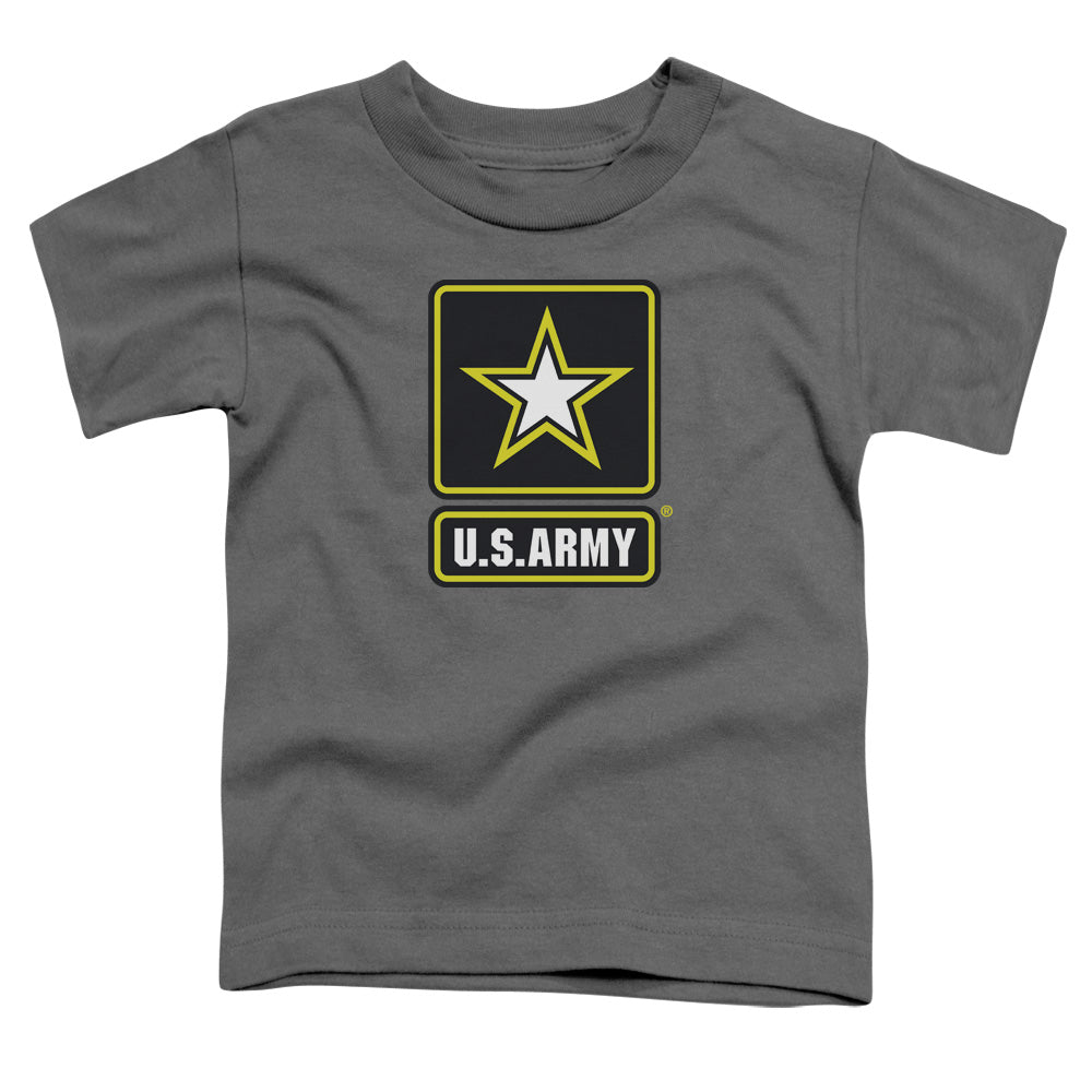 ARMY/LOGO - S/S TODDLER TEE - CHARCOAL