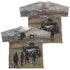 ARMY/VALUES (FRONT/BACK PRINT) - S/S YOUTH POLY CREW - MULTI