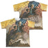 ARMY/VINTAGE POSTER (FRONT/BACK PRINT) - S/S YOUTH POLY CREW - MULTI