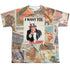 ARMY/VINTAGE COLLAGE (FRONT/BACK PRINT) - S/S YOUTH POLY CREW - MULTI