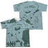 ARMY/AIRBORNE (FRONT/BACK PRINT) - S/S YOUTH POLY CREW - MULTI
