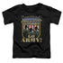 ARMY/GO ARMY - S/S TODDLER TEE - BLACK