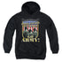 ARMY/GO ARMY - YOUTH PULLOVER HOODIE - BLACK