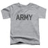ARMY/STAR - S/S TODDLER TEE - ATHLETIC HEATHER