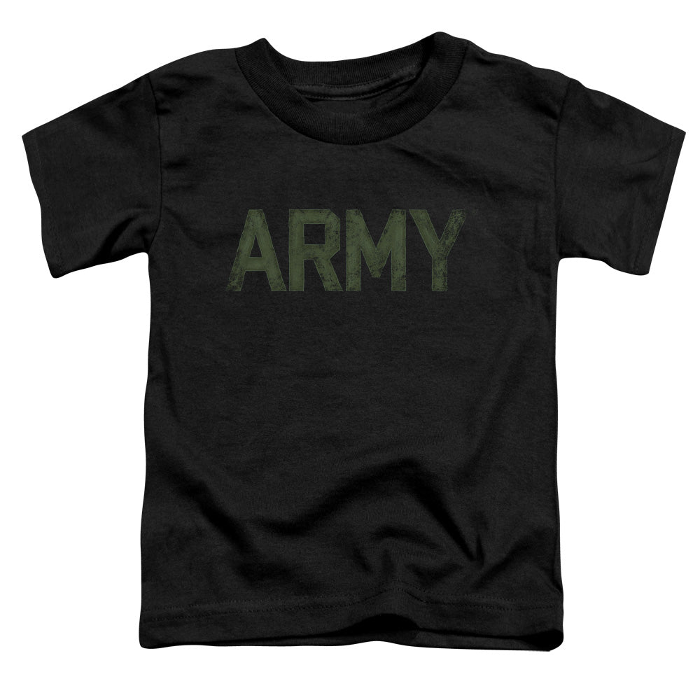ARMY/TYPE - S/S TODDLER TEE - BLACK