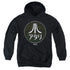 ATARI/JAPANESE GRID - YOUTH PULLOVER HOODIE - BLACK