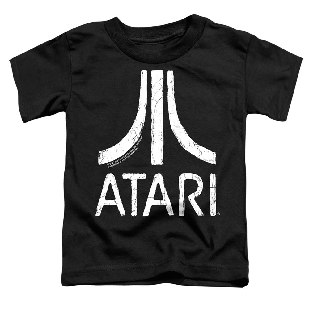 ATARI/ROUGH LOGO - S/S TODDLER TEE - BLACK