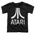 ATARI/ROUGH LOGO - S/S TODDLER TEE - BLACK