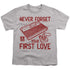 ATARI/FIRST LOVE - S/S YOUTH 18/1 - ATHLETIC HEATHER