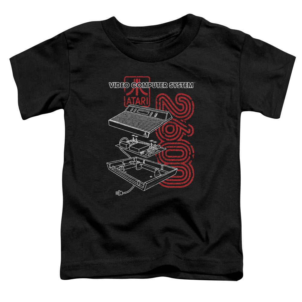 ATARI/2600 - S/S TODDLER TEE - BLACK