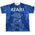 ATARI/INSIDE OUT (FRONT/BACK PRINT) - S/S YOUTH POLY CREW - MULTI