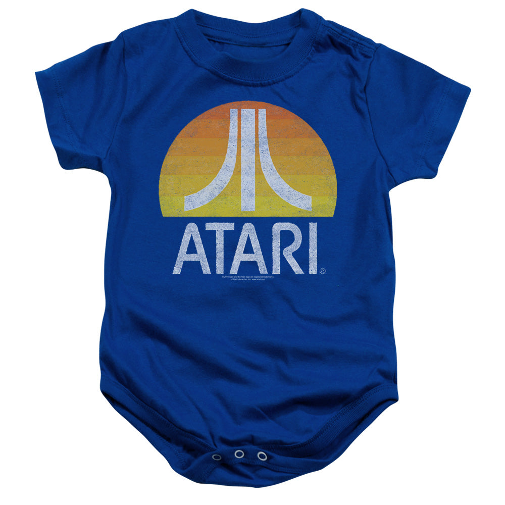 ATARI/SUNRISE ERODED - INFANT SNAPSUIT - ROYAL BLUE