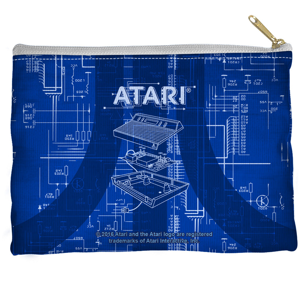 ATARI/INSIDE OUT - STRAIGHT BOTTOM ACCESSORY POUCH