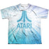 ATARI/BURST LOGO (FRONT/BACK PRINT) - S/S YOUTH POLY CREW - MULTI