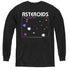 ATARI/ASTEROIDS SCREEN - YOUTH LONG SLEEVE TEE - BLACK