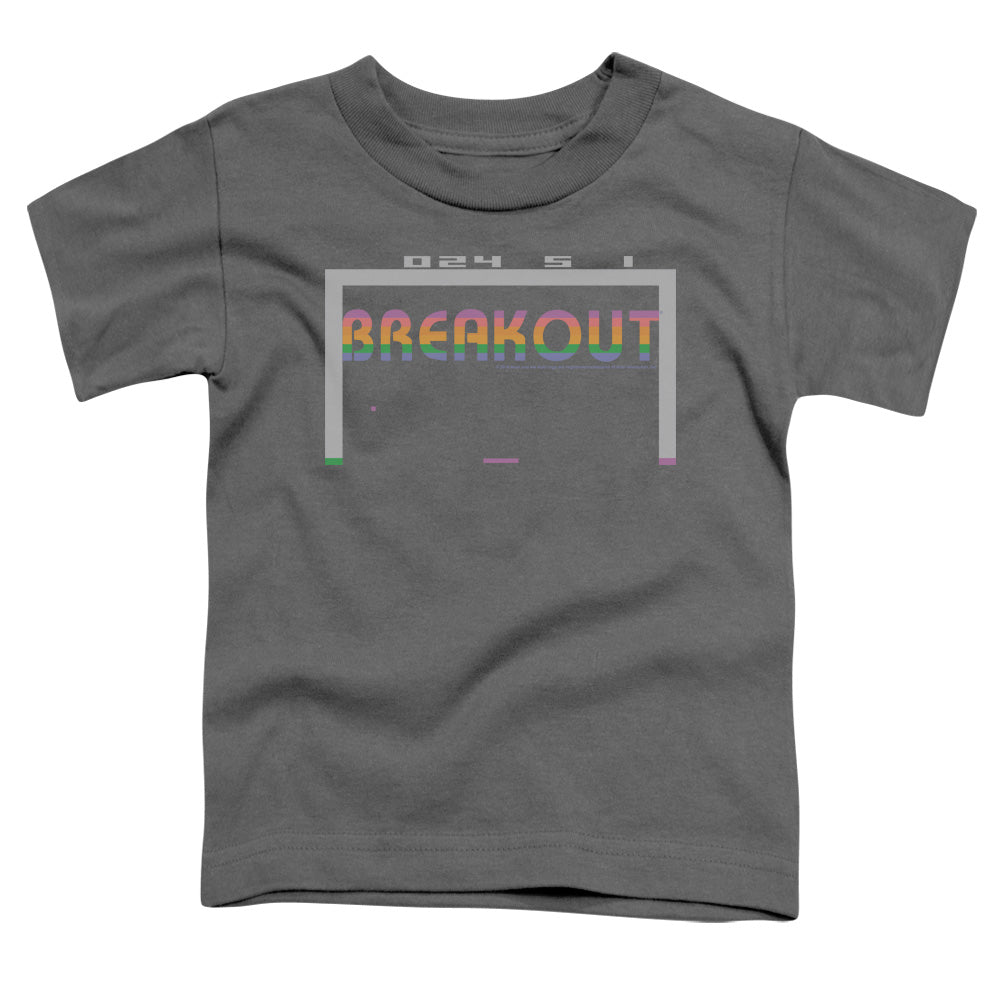 ATARI/BREAKOUT 2600 - S/S TODDLER TEE - CHARCOAL